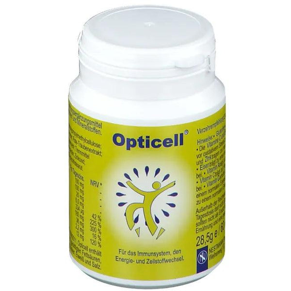 How to boost immune system, antioxidants, OPTICELL capsules UK