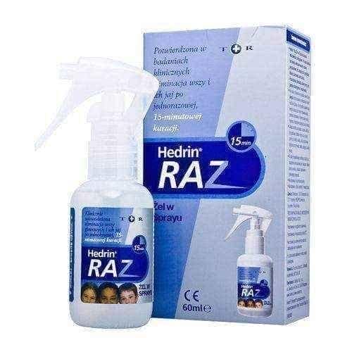 How to get rid of nits and lice, HEDRIN (RAZ) ONCE Gel, spray UK