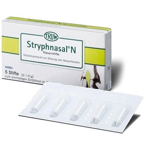 How to stop a nosebleed, STRYPHNASAL N nose pins UK