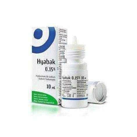 HYABAK drops 10ml, dry eyes treatment UK