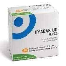 HYABAK UD 15% eye drops 0.4 ml x 30 pieces, dry eye treatment UK