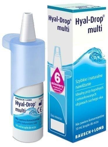 Hyal Multi-Drop drops 10ml, dry eye syndrome UK