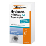 HYALURON-RATIOPHARM Gel eye drops UK