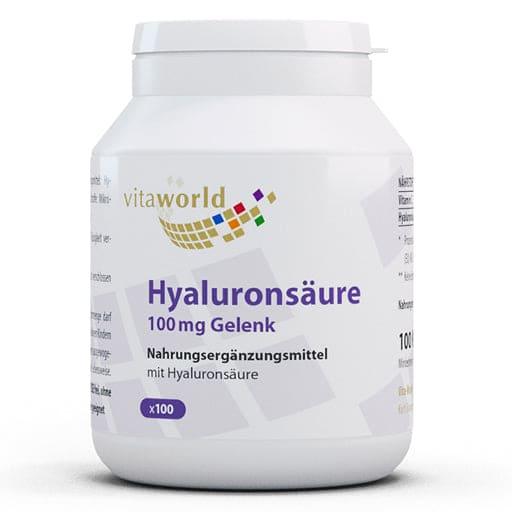 HYALURONIC ACID 100 mg Joint Capsules UK