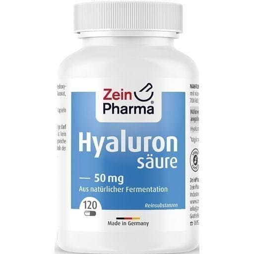 HYALURONIC ACID 50 mg Capsules 120 pcs UK