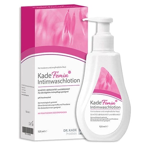 Hyaluronic acid, oat, Bladderwrack, lactic acid, KADEFEMIN intimate wash lotion UK