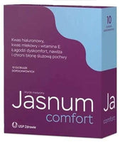 Hyaluronic acid sodium, lactic acid, Jasnum Comfort vaginal globules UK