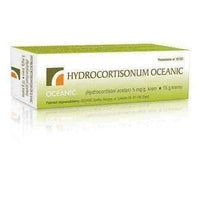 HYDROCORTISONUM OCEANIC 0.5% cream 15g, hydrocortisone acetate UK