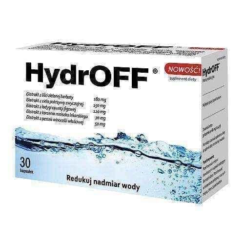 HydrOFF x 30 capsules, weight loss UK