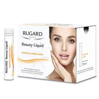 Hydrolyzed collagen, hyaluronic acid, RUGARD Beauty Liquid drinking ampoules UK
