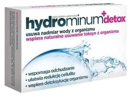 Hydrominum + detox, support the weight loss UK