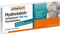 HYDROTALCITE, treatment for heartburn, stomach acid problems UK