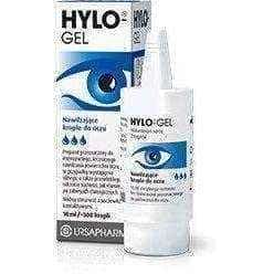 Hylo-GEL Lubricant Eye Drops 10 ml gel, eye drops for dry eyes UK