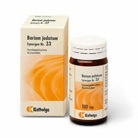 Hypertension, arteriosclerosis, SYNERGON COMPLEX 33 barium iodate S tablets UK