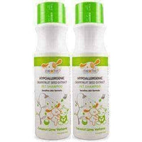 Hypoallergenic dog shampoo | 2 x 472ml | coconut UK