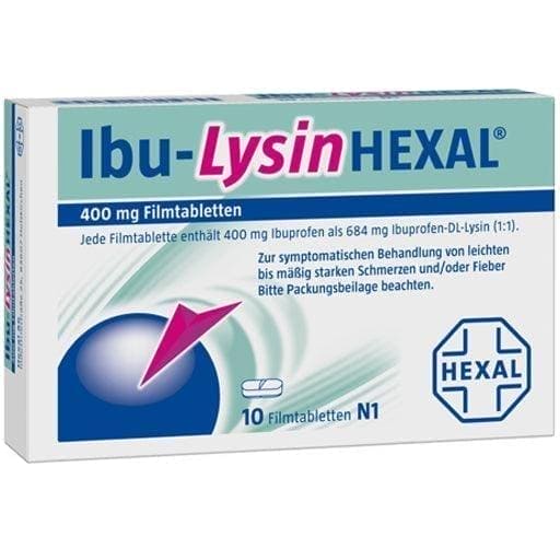 IBU-LYSINEHEXAL, 684 mg, ibuprofen-DL-lysine UK