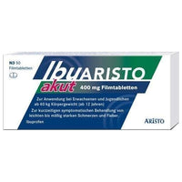 IBUARISTO acute ibuprofen 400 mg film-coated tablets UK