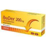 IBUDEX 200 mg ibuprofen film-coated tablets UK