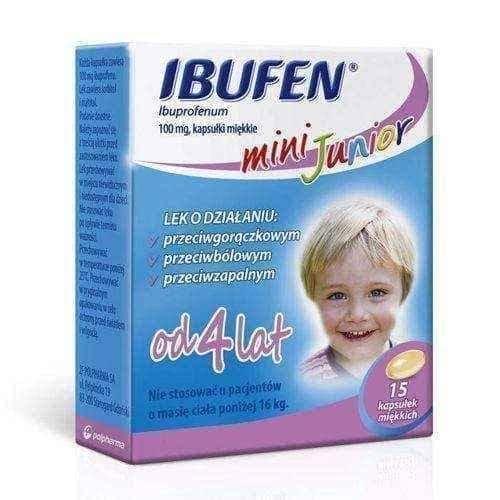 Ibufen Mini Junior 0.1g × 15 capsules UK