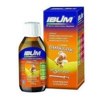 IBUM 0.1g / 5ml suspension 130g sm. banana, baby teething, muscle pain, joint pain UK