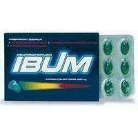 IBUM 0.2 x 60 capsules, migraine, toothache, muscle pain after injuries, neuralgia, dysmenorrhea UK