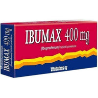 IBUMAX 400mg x 30 tablets, ibuprofen 400 UK