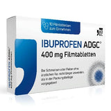 IBUPROFEN ADGC 400 mg film-coated tablets UK