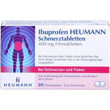 IBUPROFEN Heumann painkiller, Painkillers 400 mg UK