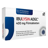 Ibuprofen, IBULYSIN ADGC 400 mg film-coated tablets UK