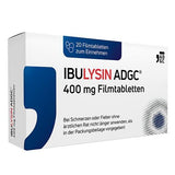 Ibuprofen, IBULYSIN ADGC 400 mg film-coated tablets UK