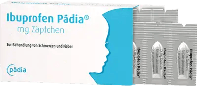 IBUPROFEN Pädia 150 mg suppository UK