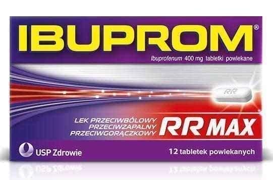 Ibuprom RR MAX x 12 tablets UK