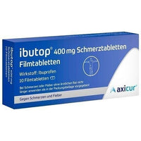 IBUTOP 400 mg painkillers film-coated tablets UK