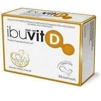 IBUVIT D 400 IU x 30 capsules twist-off UK
