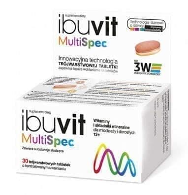 Ibuvit MultiSpec x 30 tablets UK