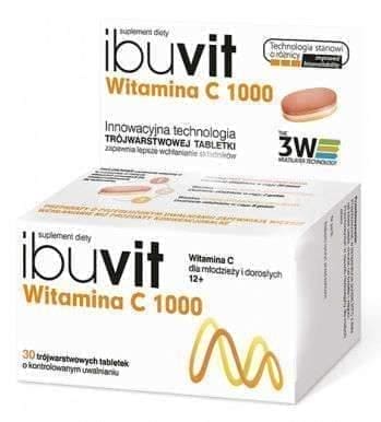 Ibuvit Vitamin C 1000 x 30 tablets UK