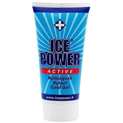ICE POWER muscle pain, spasm treatment Active cold gel UK