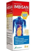 Imbisan, ginger extract, chamomile extract, L-alanine, B vitamins drops UK