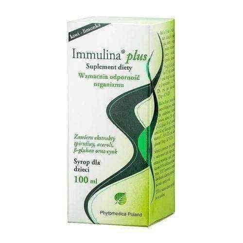 Immulina Plus Syrup 100ml UK