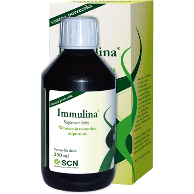 IMMULINA syrup 125g bioactive extract of blue-green algae, viral infection in children UK