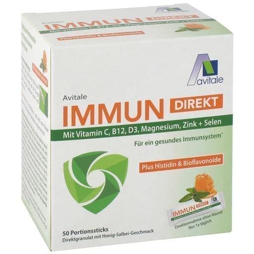 IMMUN DIRECT sticks histidine, bioflavonoids 50X2.2 g UK