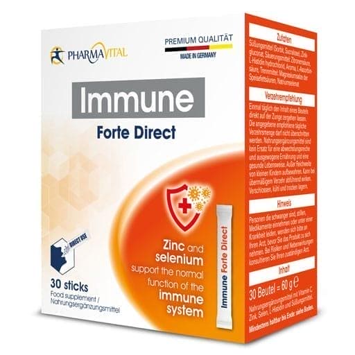 IMMUNE FORTE Direct Sticks, ZINC AND SELENIUM UK