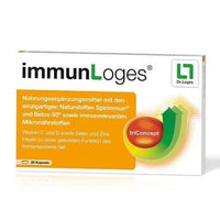 IMMUNLOGES spirulina algae, beta glucan capsules UK