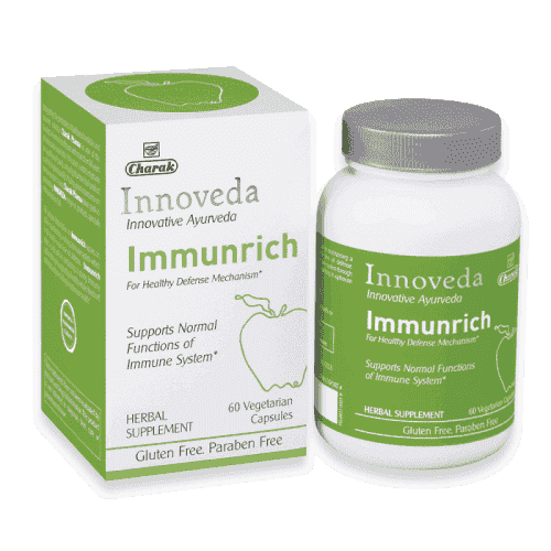 IMMUNRICH 60 capsules, Helps maintain a good immune system, Ayurvedic product UK