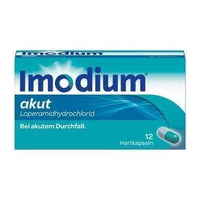 IMODIUM acute hard capsules 12 pc UK