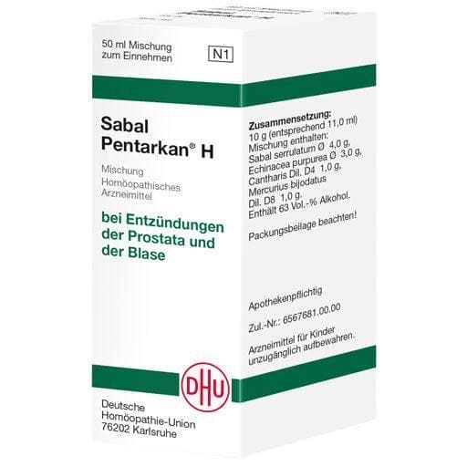 Improve prostate health, balance hormone levels, prevent hair loss in men, SABAL PENTARKAN H mixture UK