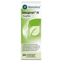 IMUPRET N drops 50 ml sore throat cure UK