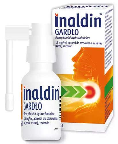 Inaldin Throat spray for use in the oral cavity UK