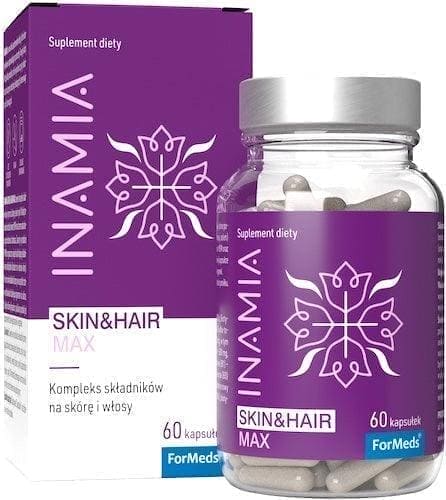 INAMIA Skin & Hair Max, Saccharomyces cerevisiae yeast, MSM UK