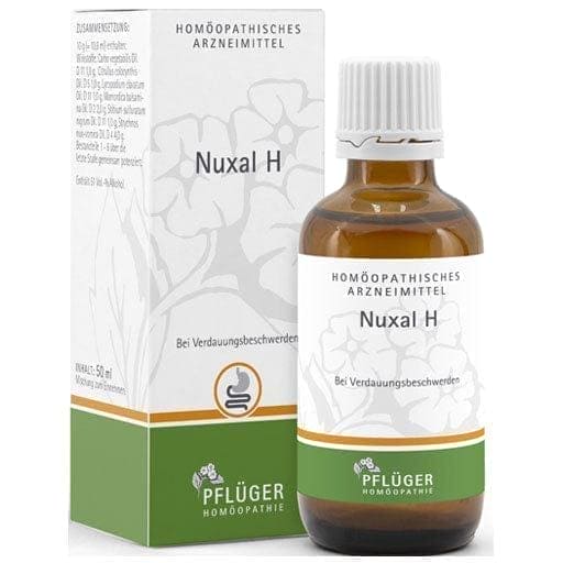 Indigestion, NUXAL H drops, used to treat indigestion UK